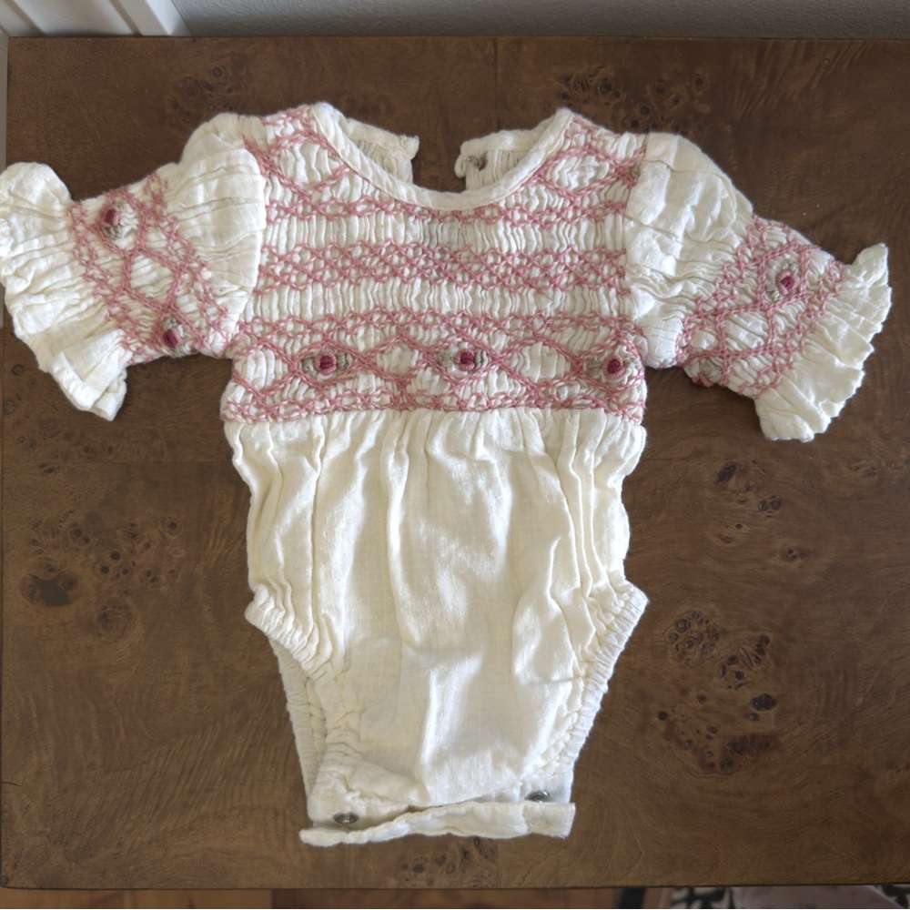 Ivy City Baby Liesl Romper 0-3M